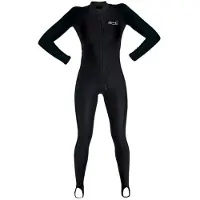 IQ-UV Fato De Neoprene De Manga Comprida Com Fecho De Correr Nas Costas Para Mulher Uv 300 Watersport 0.5 Mm