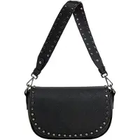 Pepe Jeans para mulher. PL0300033 Saco Gala preto (OSFA), Casual, Poliuretano