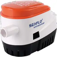 Seaflo Bomba Submersível Automática De 1100 Gph 3a 12v