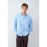 Balmohk Camisa De Manga Comprida Oversize Solid Retiro