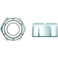 Seachoice Inserir Porca De Segurança Nylon