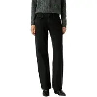 Pepe Jeans para mulher. PL20490269S3 Calças de ganga Loose Nicky preto (29/32), Casual, Algodão