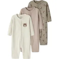Name it Pijama De Manga Comprida Nightsuit 3 Unidades