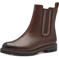 Marco Tozzi Botas chelsea chocolate
