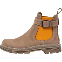 Art para mulher. 1189213BM003_5BM Botins em pele 1892 taupe (41), Couro, Plano, Nenhum, Casual
