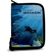 Best Divers Capa De Livro De Registro De Mergulho 3 Argolas Dive Log Art 4