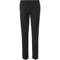 Hackett London para homem. HM211176 Calças de lã lisas cinzentas (34), Casual, Cinza