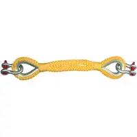 Lalizas Corda Fpd Dyneema Para Bote Salva-vidas Com 2 Grilhões 100 Cm
