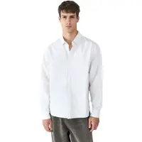 Balmohk Camisa De Manga Comprida Oversize Stripes Retiro