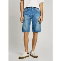 Pepe Jeans para homem. PM801079ND1 Curto Relaxado Callen azul (31), Casual, Algodão, Denim