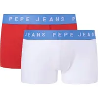 Pepe Jeans Calcinhas Solid Trunk 2 Unidades