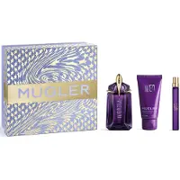 Thierry Mugler Conjunto Alien EDP 60 ml, mini-frasco EDP 10 ml + leite de duche 50 ml 60 ml