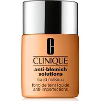 Clinique Base de cobertura de maquiagem líquida Anti-Blemish Solutions para pele oleosa e com tendência a acne WN 56 Caju 30 ml