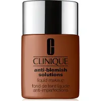 Clinique Anti-Blemish Solutions Base líquida de cobertura para peles oleosas e com tendência a acne WN 125 Mahogany 30 ml