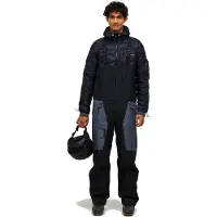 Peak Performance - Calças ski - M Vertical Gore-Tex Pro Bib Terrain Tan para Homem - Tamanho S - Castanho
