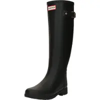 Hunter para mulher. FRW0024252 Botas altas com rebordo dourado preto (37), Plano, Nenhum, Casual