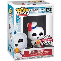 Funko POP! Figura Exclusiva Mini Puft Eletrocutado De Ghostbusters: Afterlife