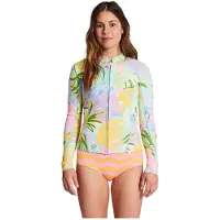 Billabong Camiseta Térmica De Manga Comprida Com Zíper Completo Peeky 1 Mm