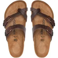 Birkenstock Chinelos de dedo 'Mayari' castanho de castanha