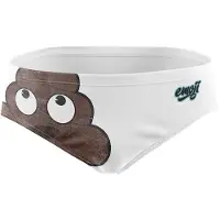Otso Slip De Banho Emoji Deja Poo