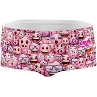 Otso Calção De Banho Boxer Emoji Classic Pink