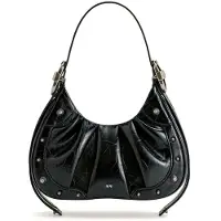 JW PEI Bolsa De Mão Gabbi Ruched Crushed