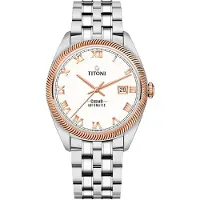 Titoni Relógio 878srg-657 Automatic 5 Atm 41 Mm