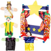 Colorbaby Cucu Show Teatro De Fantoches Branca De Neve Brinquedo Educativo