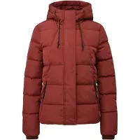 QS Casaco de inverno vermelho