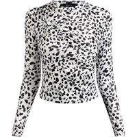 Faina Camisa preto / branco