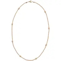 NAEMI Colar ouro rosa