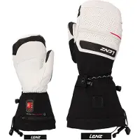 Lenz - Luvas ski mulher - Heat Glove 9.0 Finger Cap Mittens Women Blanche / Noir para Mulher - Tamanho M - Branco