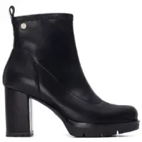 Xti para mulher. 14473501-NEGRO Botins 144735 preto (39), 8 a 10cm, Zíper, Casual