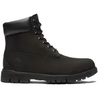 Timberland para homem. TB1A1JI20011 Botas de couro Radford pretas (50 W), Preto, Plano, Cordão, Casual