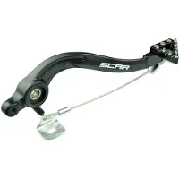 Scar Pedal do travão 125-350EXC EXCF17-23 TE FE 17-23 Preto