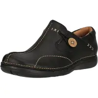 Clarks Slip on UN LOOP mulheres - Preto - 39 1/2