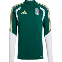 Adidas Camisa funcionais 'Italien 26 Tiro' azul real / amarelo claro / verde / branco