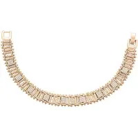 Faina Pulseira ouro / transparente