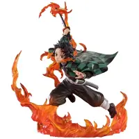 Tamashii Nations Figura Demon Slayer :kimetsu No Yaiba Figuartszero Kamado Tanjiro Kyojuro Rengoku´s Sword Guard Version Action Figure 19 Cm