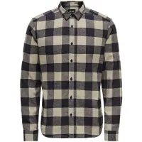 Only & Sons Camisa 'ONSGudmund' marfim / navy