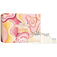 Chloé caixa de presente feminina Eau de Parfum 75 ml + leite corporal 100 ml + Eau de Parfum mini 5 ml