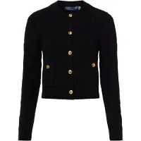 Ralph Lauren para mulher. 211978312001 Casaco de lã preto (M), Casual