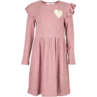 Happy girls Vestido ecru / rosa