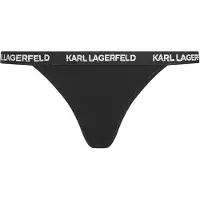 Karl Lagerfeld Cueca preto / branco natural