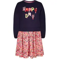 Happy girls Vestido navy / mistura de cores