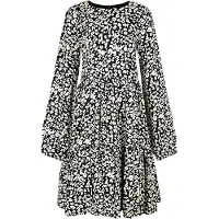 Happy girls Vestido preto / branco