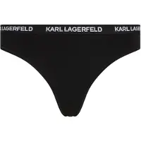 Karl Lagerfeld Tanga preto / offwhite