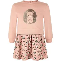 Happy girls Vestido mistura de cores / rosa