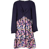 Happy girls Vestido navy / rosa