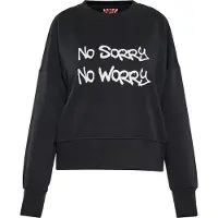 MyMo ROCKS Sweatshirt preto / branco